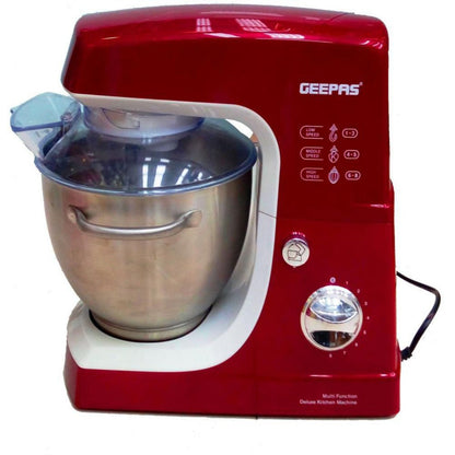 Geepas Kitchen Machine Stand Mixer Dough Maker - GSM5442, Red