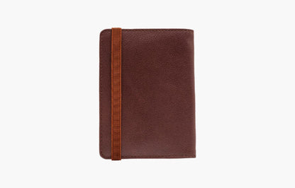 Leather Travel Passport Wallet, Credit Card Holder, Currency Separator, Organizer Wallet For Men