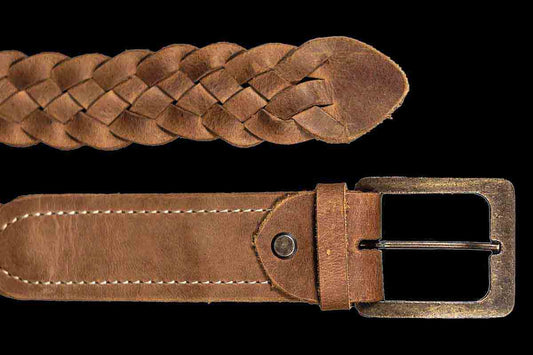 Braidster Five - Leather Belt for Men