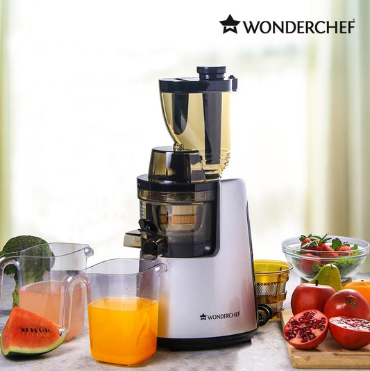Slow Cold Press Juicer Vegetable & Fruit Extractor Juicer Machine Vertical Reverse Function