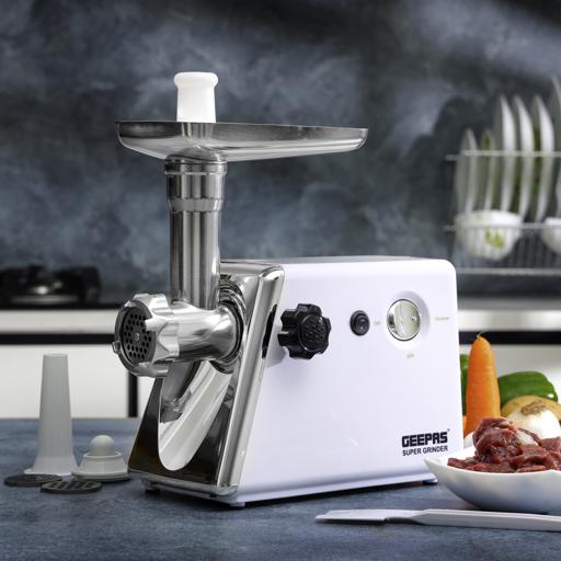 Geepas 6 in 1 Electric Meat Grinder 2200W - GMG765P