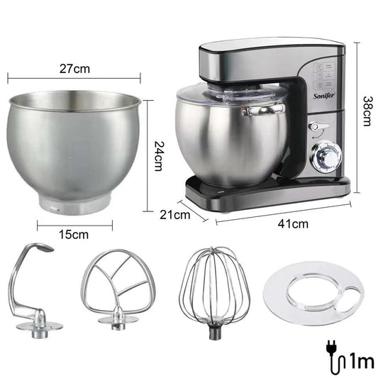 Original Sonifer 12L Stand Mixer SF-8082 - 2000W - Dough Maker