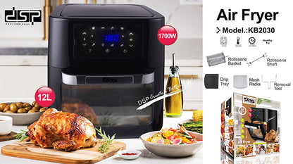 Electric Air Fryer Automatic Deep Fryer Without Oil Air Frying Machine Deep Fat Fryer For Home Fries