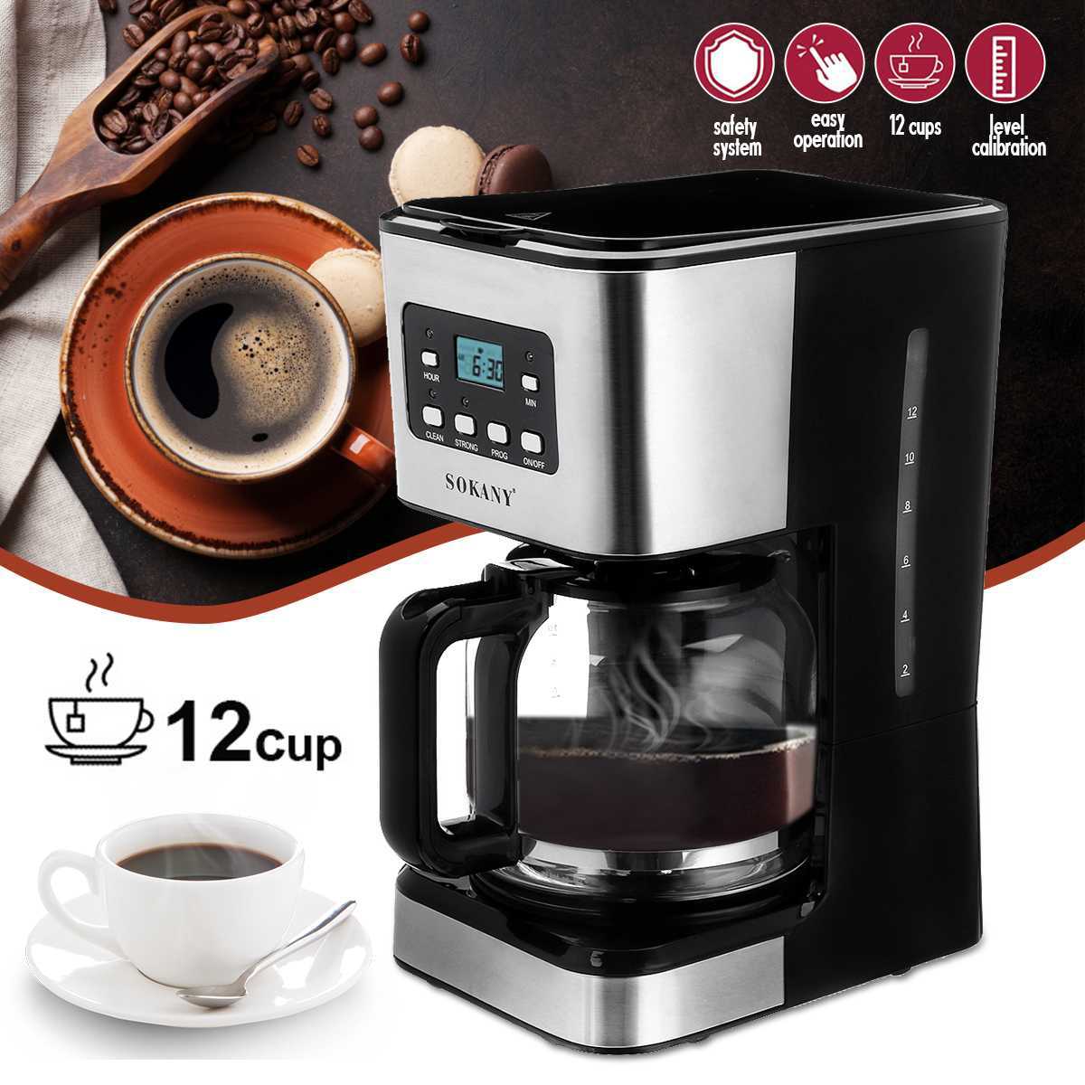 Sokany – CM-121E Semi-automatic Coffee Machine