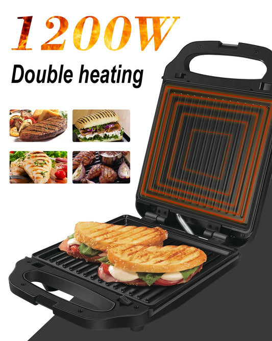 Sonifer 3 In 1 Grill/Sandwich Maker/Waffle Maker Large Cooking Kitchen Appliances SF-6087
