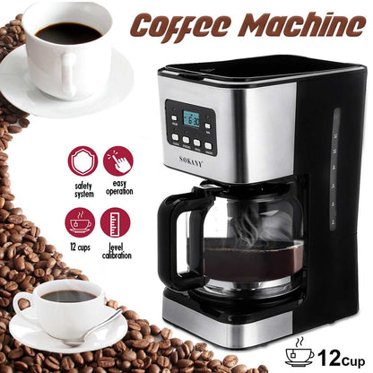 Sokany – CM-121E Semi-automatic Coffee Machine