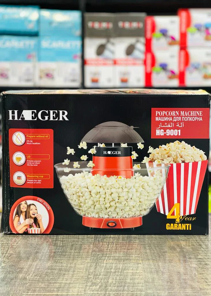 Haeger HG-9001 Home Automatic Electric Popcorn Maker