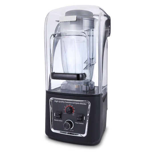 Commercial Blender with Soundproof Cover with Timing and Automatic 2 Liter
