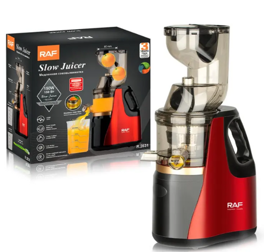 RAF Slow Press Juicer/ Vegetable & Fruit Extractor Juicer Machine R.2831