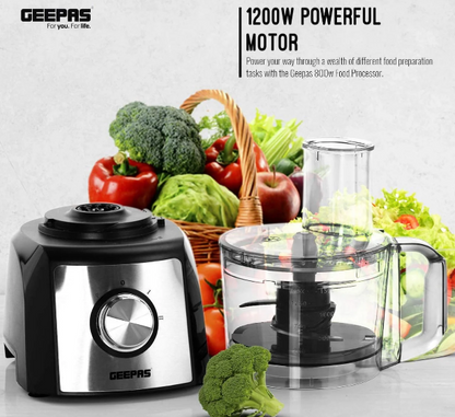 Original Geepas Multifunctional Chopper 1200W 1.2L GC5498