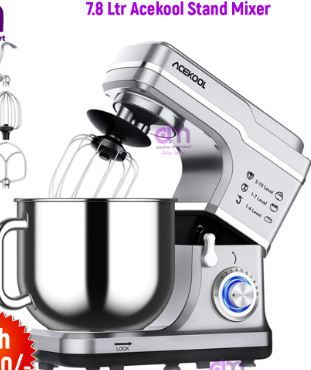 Acekool Stand Mixer 7.8L 1600W AH-15