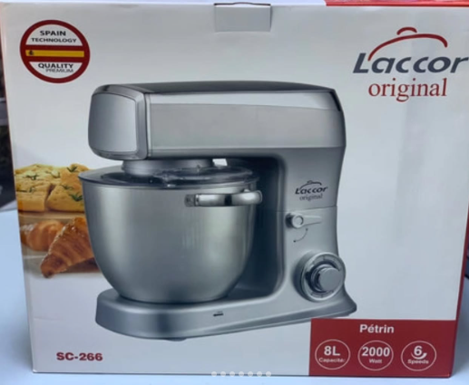 Imported Laccor Stand Mixer 8L 2000W SC-266