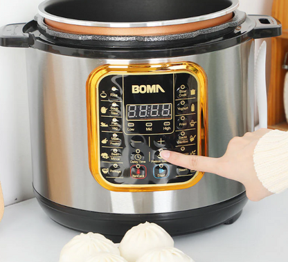 BOMA Electric Pressure Cooker | 6 Liter | 18 Functions | BM-60