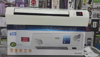 Seco Wall Mounted fan Heater | PTC Room Heater | Split Heater | SG112LED