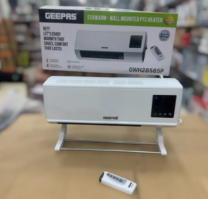 Geepas Ecowarm Wall Mounted PTC Heater GWH28585P