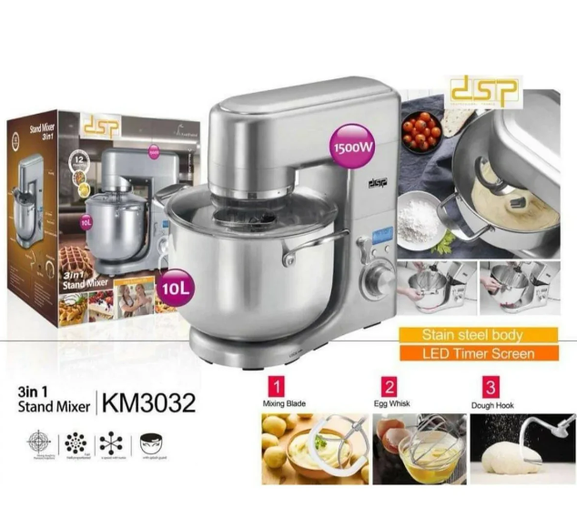 Original Commercial DSP Stand Mixer Dough Maker-10 Liter KM3032