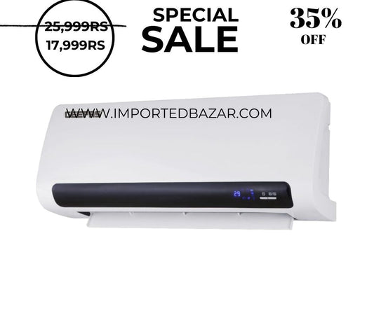 Japanese Electric Wall Mounted Fan Heater / Split Heater