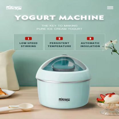 DSP 2 in 1 Electric Ice Cream Maker & Yogurt Maker KA4014 0.8L 8W