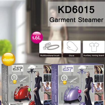 1.6 Liter Professional 1800W Electric Portable Handheld Garment Steamer For Clothes