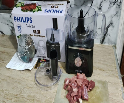 Philips 3 in 1 Multi Food Chopper For Meat & Vegetable Cutting 1000W SK-AT9