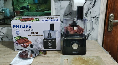 Philips 3 in 1 Multi Food Chopper For Meat & Vegetable Cutting 1000W SK-AT9