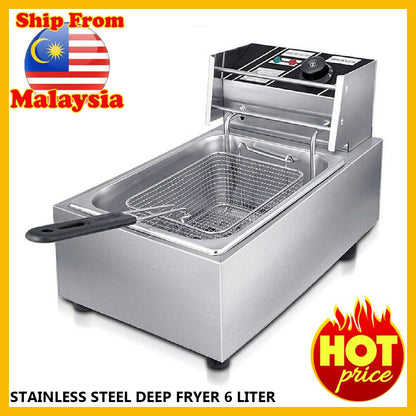Hoffmans Commercial Electric Deep Fryer HM-88-1