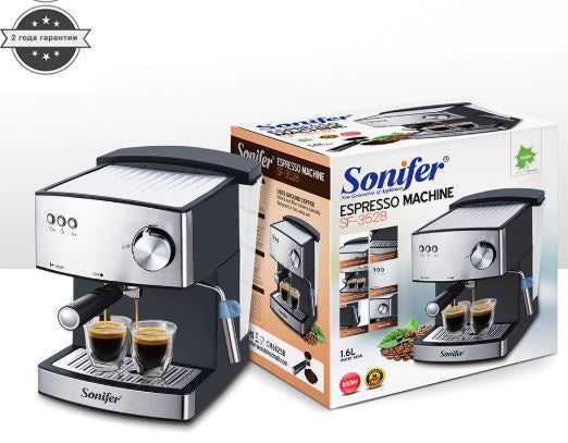 Sonifer Coffee Equipment Cappuccino Espresso Coffee Machine Maker SF-3528