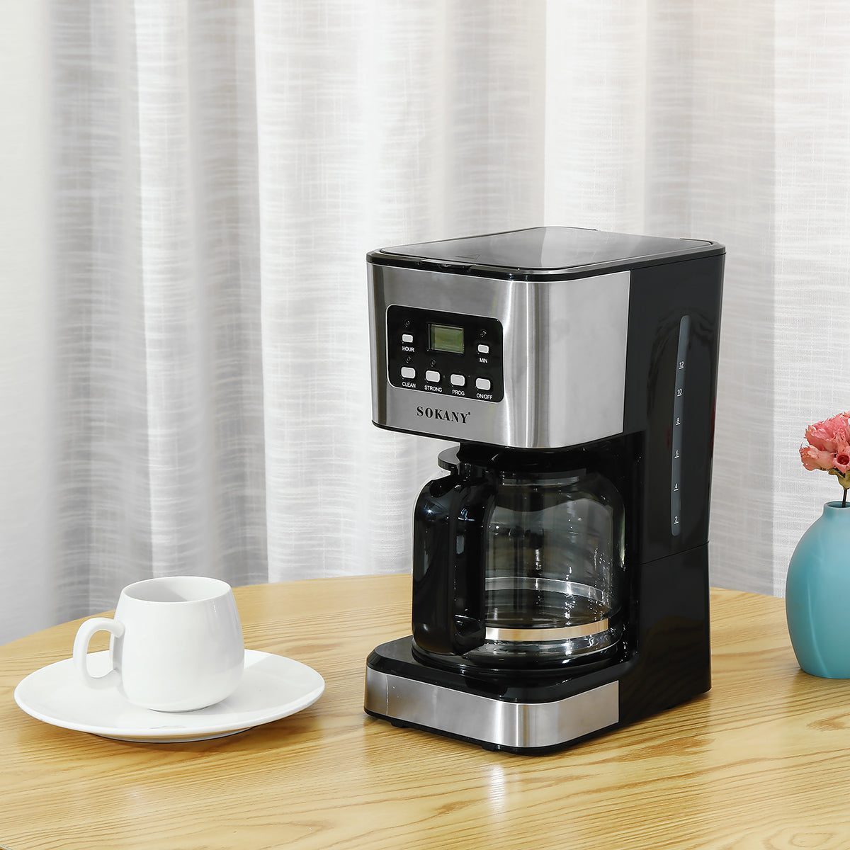 Sokany – CM-121E Semi-automatic Coffee Machine