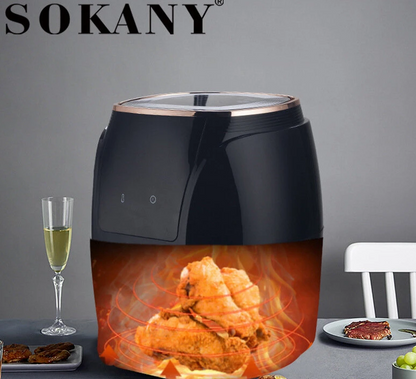 SOKANY Healthy Air Fryer Multi-Functional Digital 5 Liter SE-3011 Oil-Free Intelligent Control 1500W