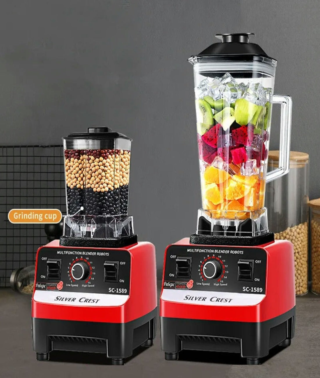 Original German Silver Crest 2 in 1 Blender & Grinder
