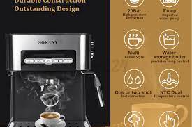 Sk-6862 Coffee Italian Machine 15bar High Quality Espresso Coffee Machine