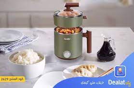 Sonifer Electric Cooker SF-1505 Mini Kitchen Appliances 1.2L Stainless Steel Cooker
