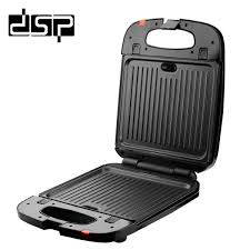 Professional 2 in 1 Multi Plates 4 Slices Electric Breakfast Panini Grill Sandwich Maker