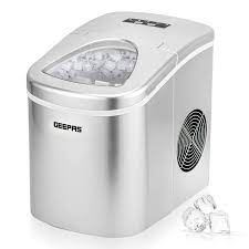 Geepas Portable Automatic Ice Maker, 12Kg in 24hrs, GIM63015UK | Two Sizes Ice Cube