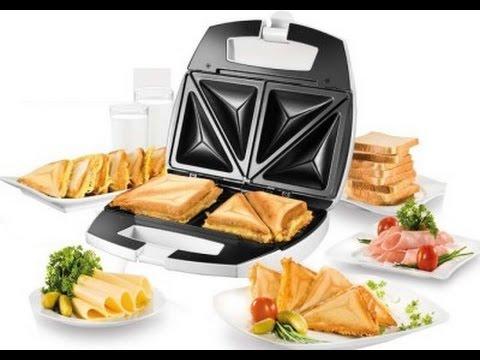 Stainless Steel Cover Breakfast Sandwichmaker / Pretzel maker