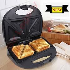 Stainless Steel Cover Breakfast Sandwichmaker / Pretzel maker