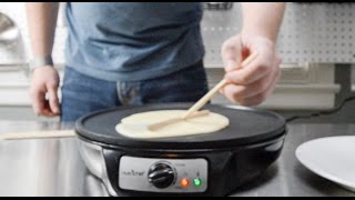 Helmut Electric Crepe Maker Frying Pan BBQ Grill Portable