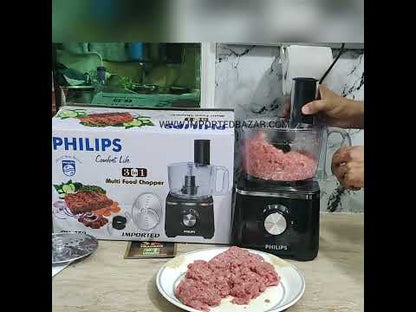Philips 3 in 1 Multi Food Chopper For Meat & Vegetable Cutting 1000W SK-AT9