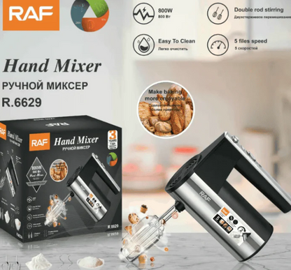 RAF Hand Mixer | Egg Beater | Cream Beater | 450W R.6629